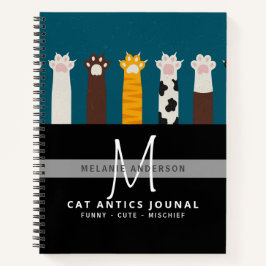 Monogram CAT-boetes voor Notitieboeken in het kade