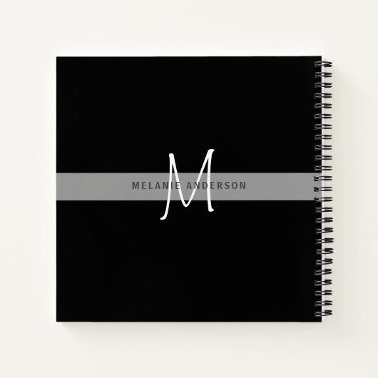 Monogram CAT-boetes voor Notitieboeken in het kade (Achterkant)