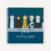 Monogram CAT-boetes voor Notitieboeken in het kade (Voorkant)
