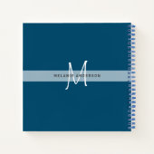 Monogram CAT-boetes voor Notitieboeken in het kade (Achterkant)