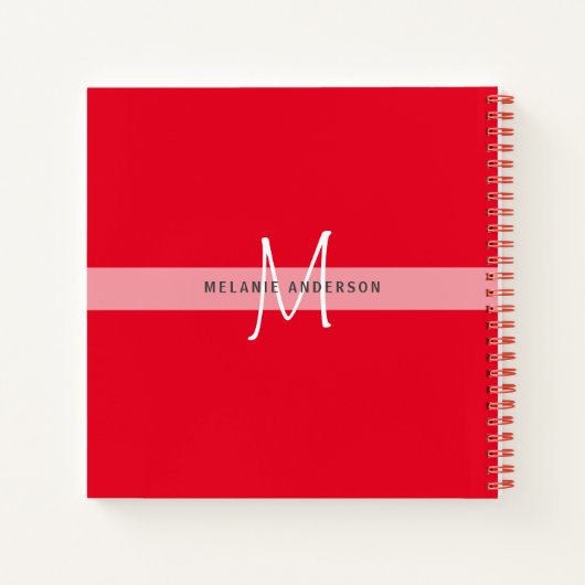 Monogram CAT Klauwen Voor Denkgerei Journal Notiti Notitieboek (Achterkant)