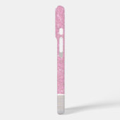 Monogram Cavia Roze Voetbal Rose Goud Case-Mate iPhone Case (Achterkant / Links)