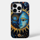 Monogram Celestial Solar System Showcase Case-Mate iPhone Case (Achterkant)