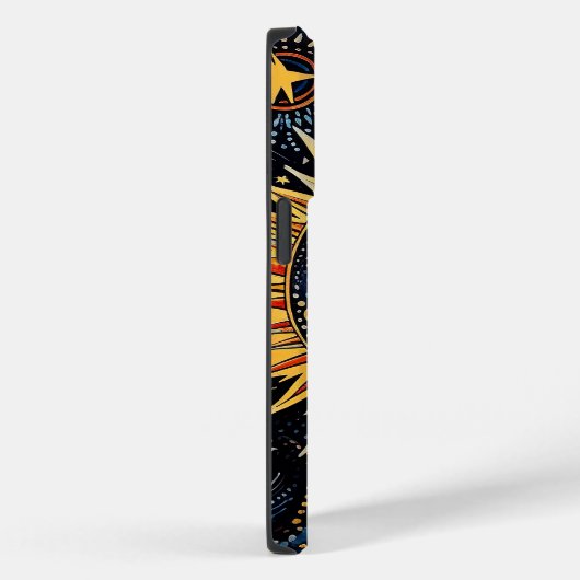 Monogram Celestial Solar System Showcase Case-Mate iPhone Case (Achterkant / Rechts)