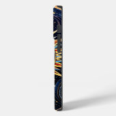 Monogram Celestial Solar System Showcase Case-Mate iPhone Case (Achterkant / Links)