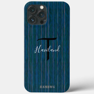 Monogram Cell Phone Case HAMbyWG - Blauwgroen