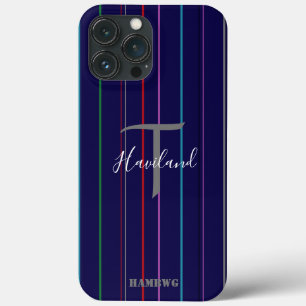 Monogram Cell Phone Case HAMbyWG - Kleurlijnen