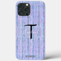 Monogram Cell Phone Case HAMbyWG - Lila