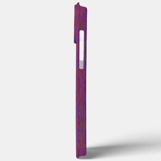 Monogram Cell Phone Case HAMbyWG - Plum (Achterkant / Links)