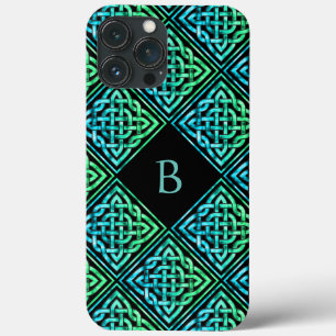 Monogram Celtic Knot iPhone 13 Pro Max Hoesje