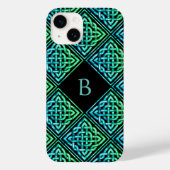 Monogram Celtic Knot iPhone 14 Hoesje (Achterkant)