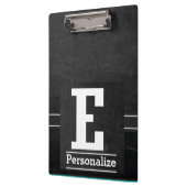 Monogram Chalkboard Style | Brief E Klembord (Links)