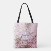 Monogram Champagne Pink Confetti Tas (Achterkant)