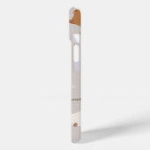 Monogram Charmante Kattenpatroon Kattenliefhebbers Case-Mate iPhone Case (Achterkant / Links)