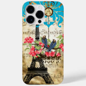 Monogram Cherry Blossom Bird Chandelier iPhone Case-Mate iPhone Case (Achterkant)