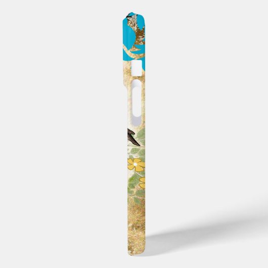 Monogram Cherry Blossom Bird Chandelier iPhone Case-Mate iPhone Case (Achterkant / Links)