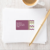 monogram Chevron Brick Etiket (Insitu)