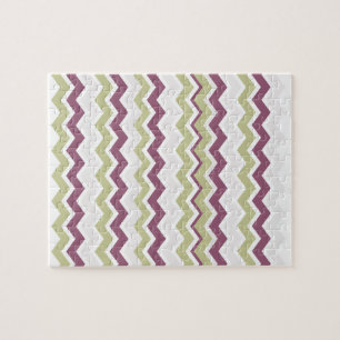 monogram Chevron Brick Legpuzzel
