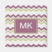 monogram Chevron Brick Magneet (Voorkant)