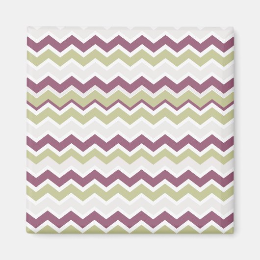 monogram Chevron Brick Magneet (Voorkant)