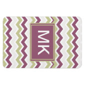monogram Chevron Brick Magneet (Horizontaal)
