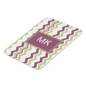 monogram Chevron Brick Magneet (Linkerzijde)