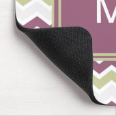 monogram Chevron Brick Muismat (Hoek)