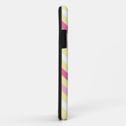 Monogram Chevron Design Phone Case (Achterkant/rechts)