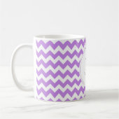 Monogram Chevron Initialen Koffiemok (Links)