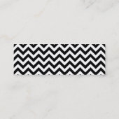 Monogram Chevron Pattern Visitekaartjes (Achterkant)