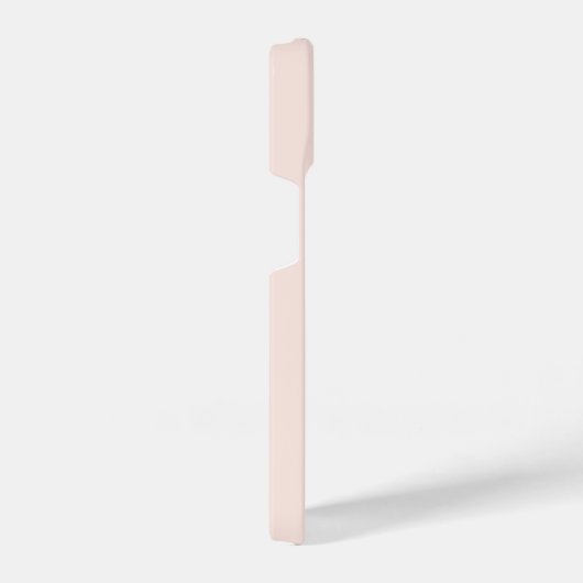 Monogram  Chic Blush Pink iPhone Hoesje (Rechterkant)