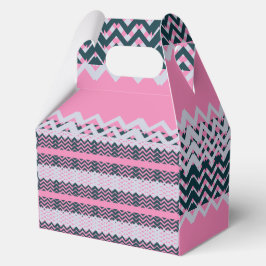 Monogram chique groovy bedankdoosjes