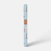 Monogram Chocolade Snoep suikerwerk Samsung Galaxy Hoesje (Linkerkant)