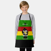 Monogram Christelijk | BLACK LIVES MATTER Schort (Gedragen)