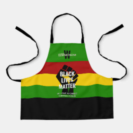 Monogram Christelijk | BLACK LIVES MATTER Schort