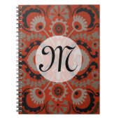 Monogram | Cinnabar Suzani I Notitieboek (Voorkant)