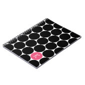 Monogram Circle Custom Notitieboek (Linkerzijde)