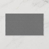Monogram Circle Ribbon Collectie Visitekaartje (Achterkant)