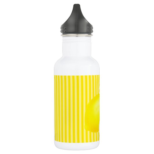 Monogram citroenen voor limonadefles waterfles (Links)