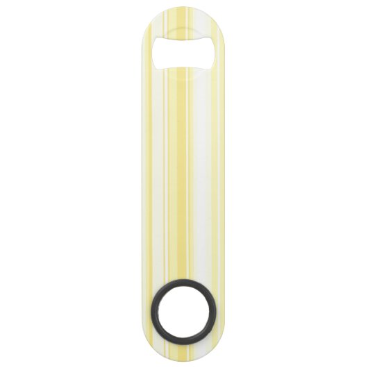 Monogram citroengele strepen speed flessenopener (Achterkant)