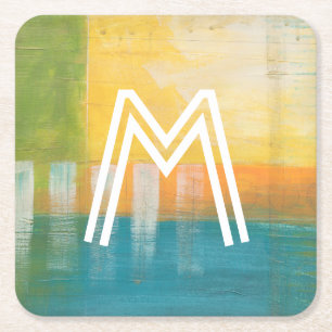 Monogram   Citrusvelden I Kartonnen Onderzetters