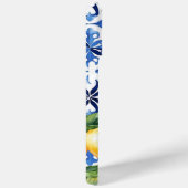 Monogram Citrusvruchten Elegant Mediterraan Case-Mate iPhone Case (Achterkant / Rechts)