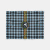 Monogram Clark Tartan Fleece Deken (Voorkant (Horizontaal))