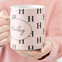 Monogram Classic Elegant Schattige Script Naam