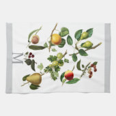 Monogram Classic Fruit Design of Tekst toevoegen a Theedoek (Horizontaal)