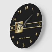 Monogram Classy Executive Grote Klok (Hoek)
