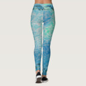 Monogram Cloudy Fog & Wave 0916 Leggings (Achterkant)