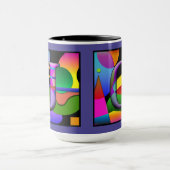 Monogram Cofee mok met initialen J en C (Midden)