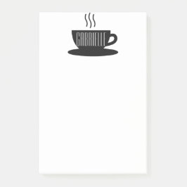 MONOGRAM COFFEE Post-it Notes