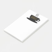 MONOGRAM COFFEE Post-it Notes (Schuin)